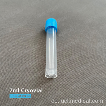 Externe Kryotube 7ml Gefrierrohr FDA